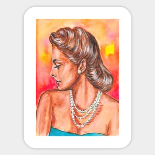 Olivia de Havilland Sticker